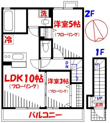 マロン・ヴローニュの物件間取画像