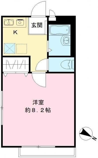 シャレー中落合の物件間取画像