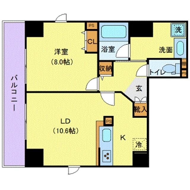 ドエル中野富士見町の物件間取画像