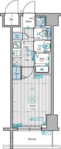 ガーラ・ステーション新宿御苑前の物件間取画像