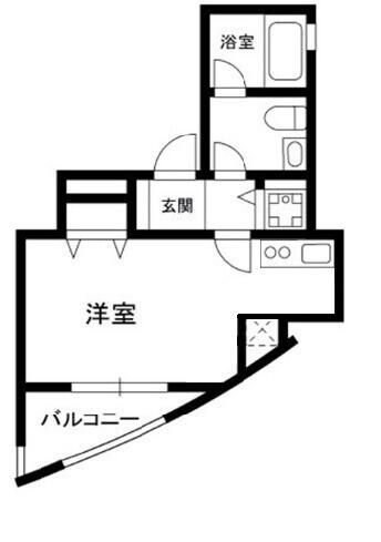 プラティーク夏目坂の物件間取画像