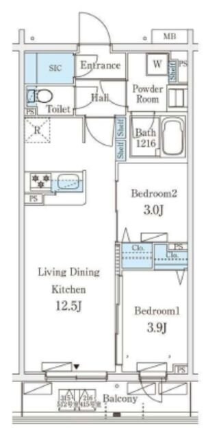 テラス杉並方南町の物件間取画像