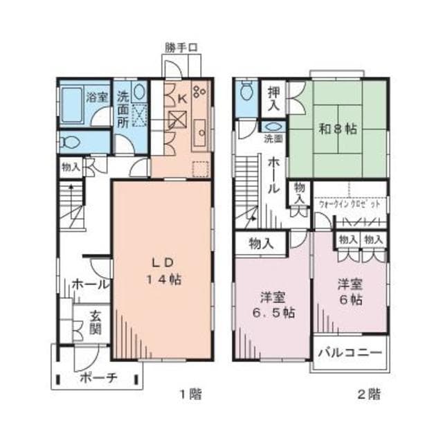 練馬区春日町１丁目貸家の物件間取画像