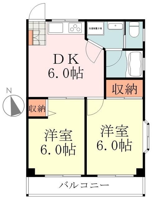 セレッソの物件間取画像