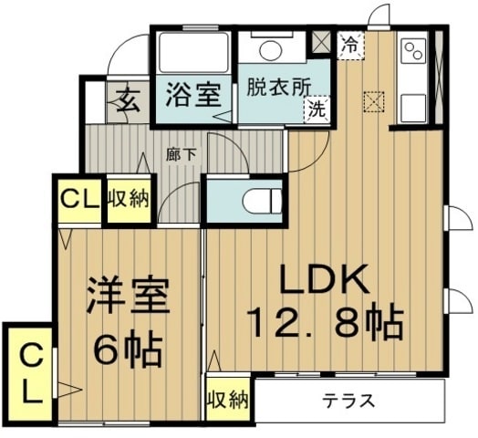 ルミエールIIの物件間取画像