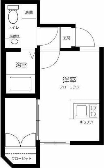 オーパスワン松庵の物件間取画像