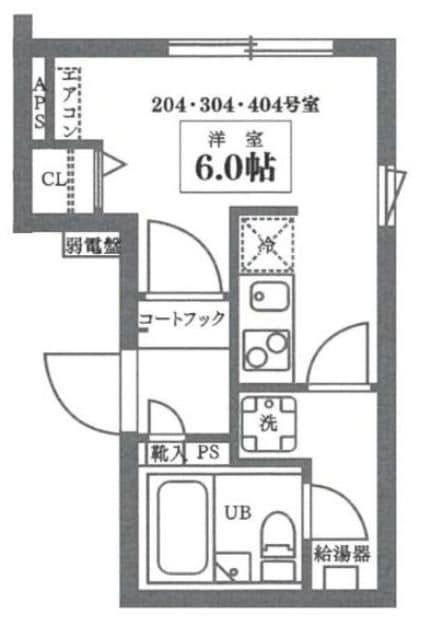 COCOCUBE井草の物件間取画像