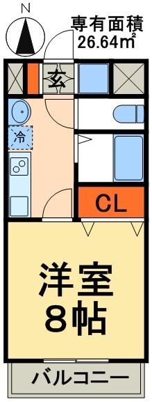 物件間取画像