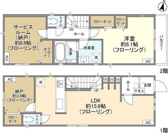 Ｋｏｌｅｔ滝不動＃１３の物件間取画像