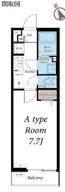 リブリ・ACEの物件間取画像