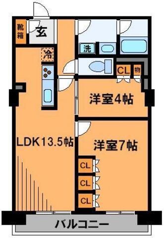 パークアクシス西船橋本郷町の物件間取画像