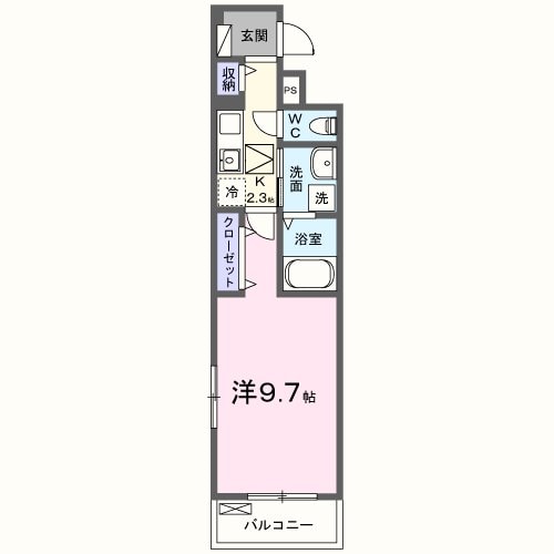 カルムの物件間取画像