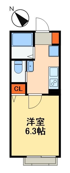 ミュゼットむつみの物件間取画像