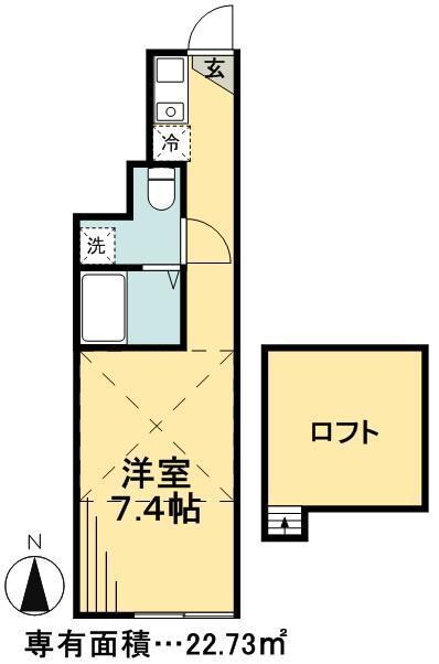 アプリコットの物件間取画像