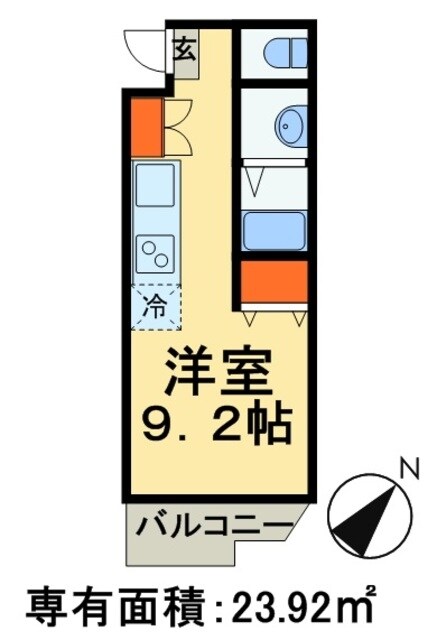 グランフェリーチェ船橋の物件間取画像