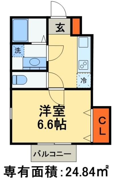 グランシャリオ津田沼の物件間取画像