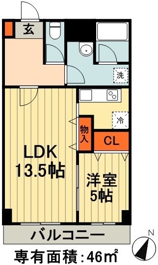 グラッツィア新千葉　の物件間取画像