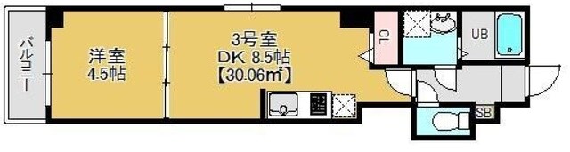 アルカンシエル幕張の物件間取画像