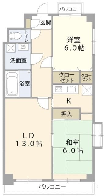 ルグラン東葛西の物件間取画像