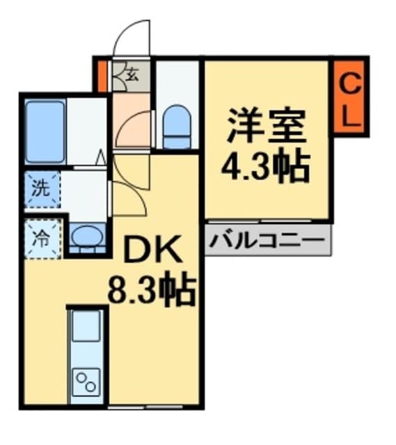 ＲＩＫＡＯＮ船橋湊町の物件間取画像