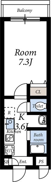 ア・レーズMの物件間取画像