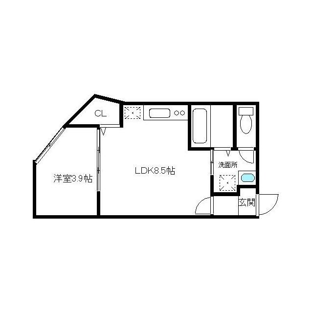 ボナールの物件間取画像