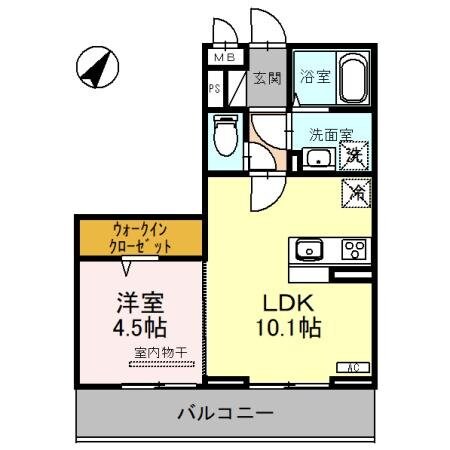 ノーブルパレスの物件間取画像