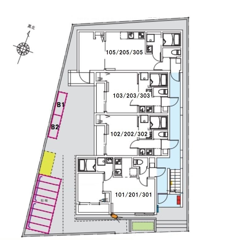 CRASTINE植竹町(クラスティーネウエタケチョウ)の物件内観写真