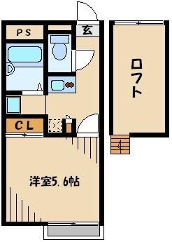 レオパレスケーンの物件間取画像