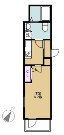 Dブランズ大宮西の物件間取画像