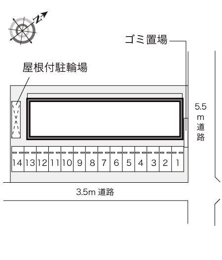 レオパレスシュッドプロスペールの物件内観写真