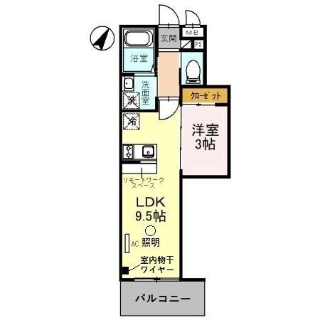 グレイスグリーンヒルズの物件間取画像