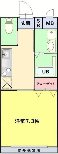 ラ・ルミエールIIの物件間取画像