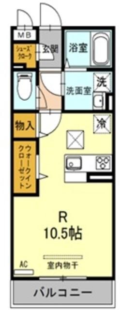 ルシエール氷川の物件間取画像