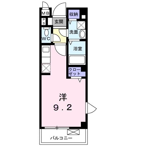 グランデ　コルソIIの物件間取画像