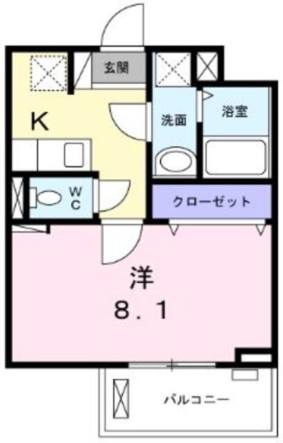 スプレッド与野の物件間取画像