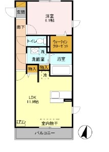 ボヌール四季　IIの物件間取画像