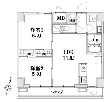 LAGURUS大宮の物件間取画像