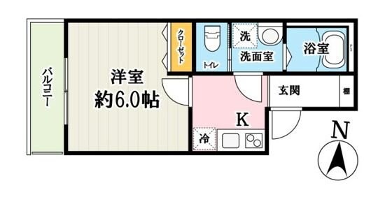 ベルデタンテ大宮公園の物件間取画像