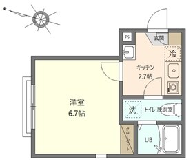 グランステージ川崎の物件間取画像