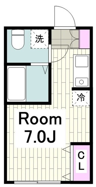 グレイス大口の物件間取画像