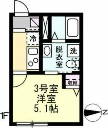 Rick鶴見の物件間取画像