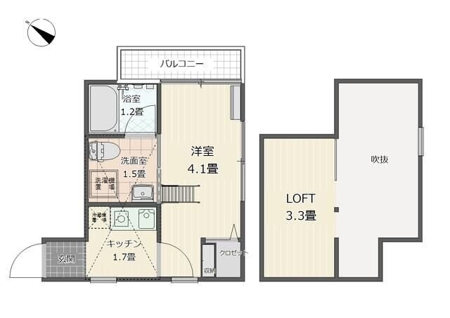 フォルトーナIIの物件間取画像