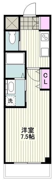 ラポールイシイの物件間取画像