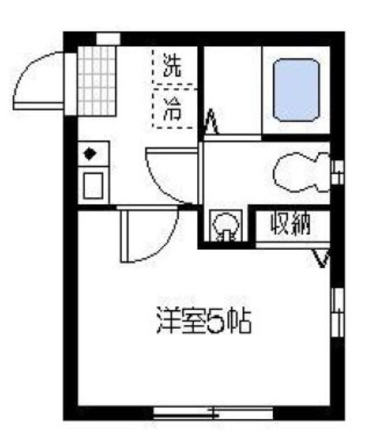 ラフィール大口の物件間取画像