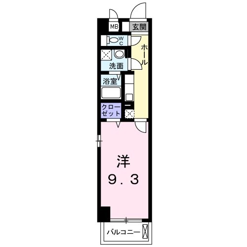 ラヴィアンローズの物件間取画像