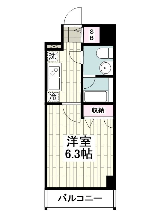 SHOKEN Residence横浜生麦I～ショウケンレジデンス～の物件間取画像