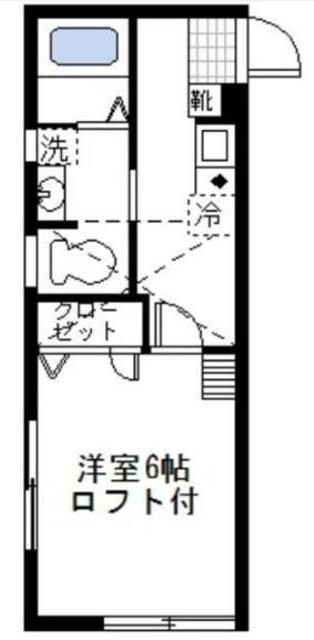 キューブハウス　B棟の物件間取画像