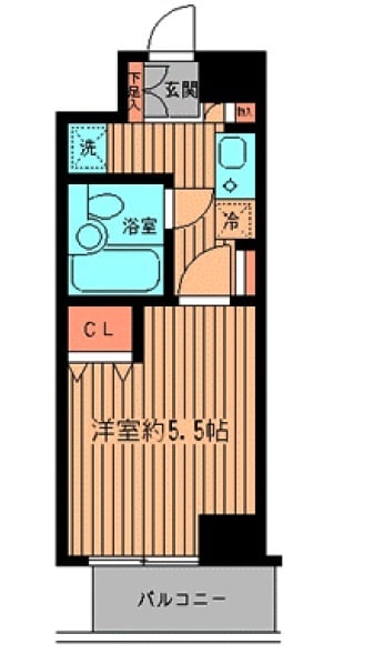 プライムアーバン鶴見寺谷の物件間取画像