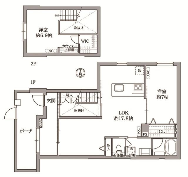 ラルクスの物件間取画像